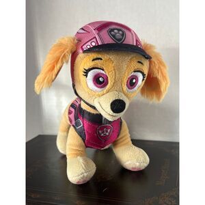 Paw Patrol‎ Skye Plush Toy Pink Helicopter Pilot Pup Stuffed Animal